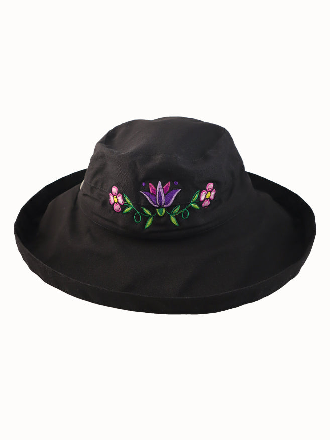 Anishinabe Floral Sunhat