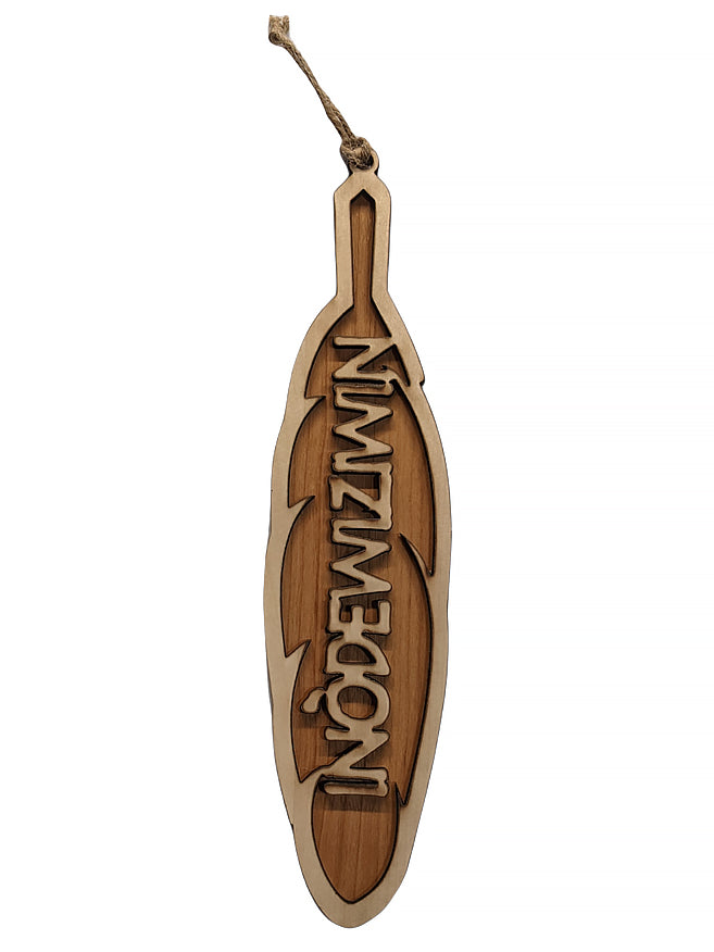 Inòdewiziwin (Family) Feather Wall Hanging
