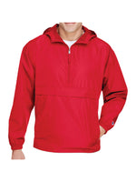 Unapologetically Indigenous Feather Motif Red Anorak