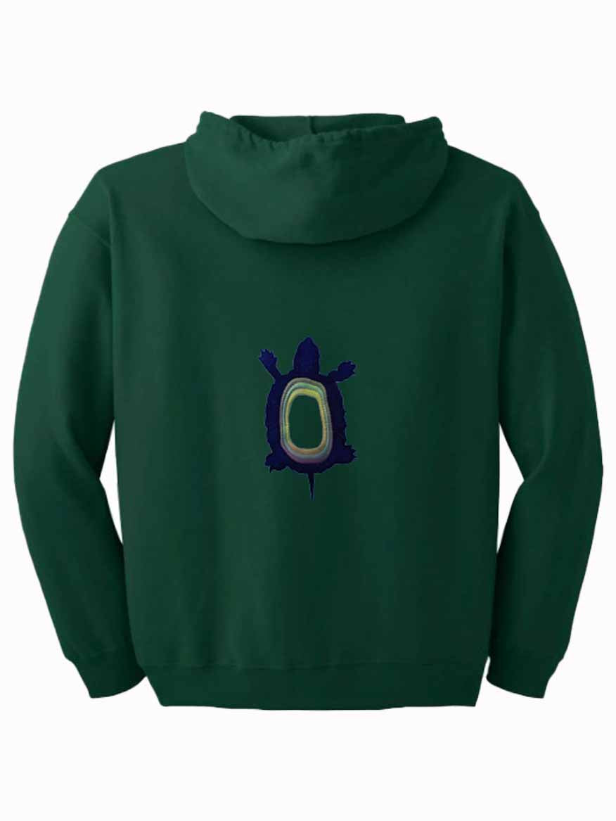 Embroidered Turtle Hoody