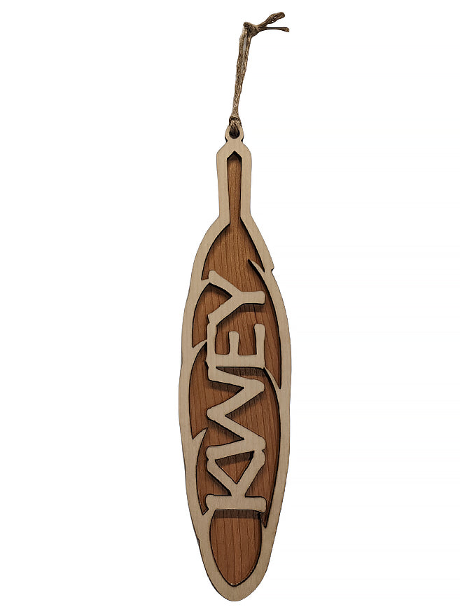 KWEY (Hello) Feather Wall Hanging