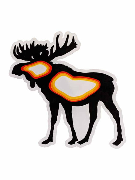 Orange Mònz (Moose) Decal