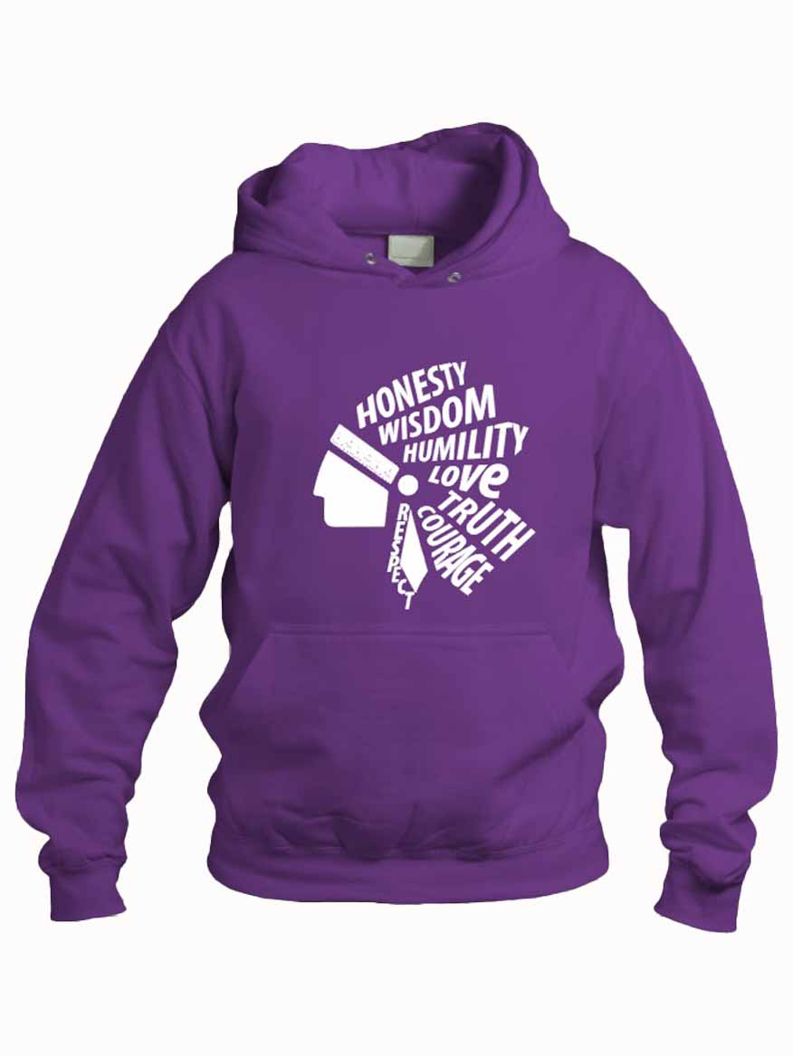 Seven Grandfather Teaching Hoody Copyright Diamond Phoenix Creations