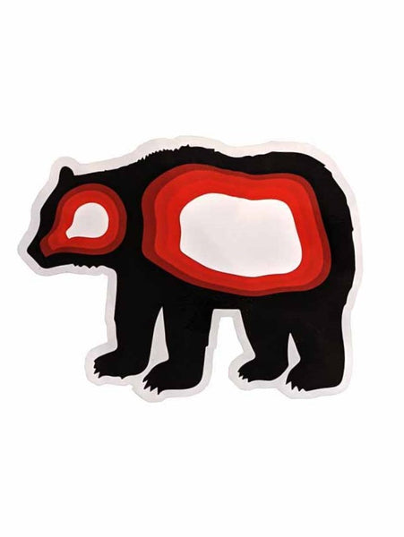 Red Makwa (Bear) Decal