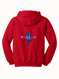 Embroidered Blue Jay Hoody