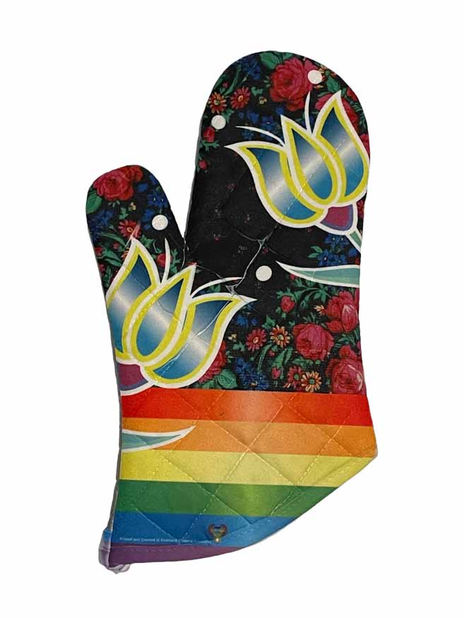Kokom floral Oven Mitt
