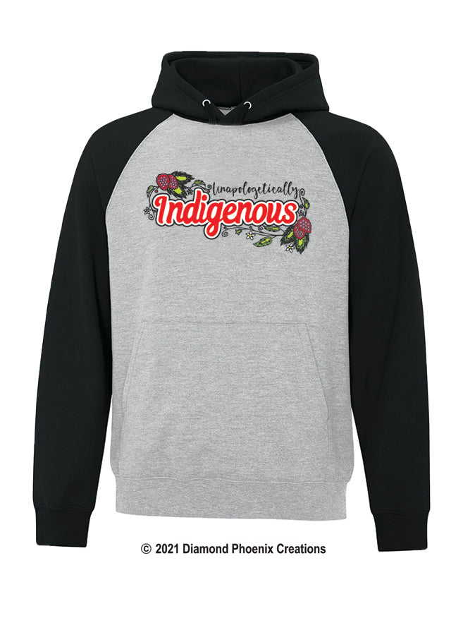 Unapologetically Indigenous Floral Embroidered Hoody