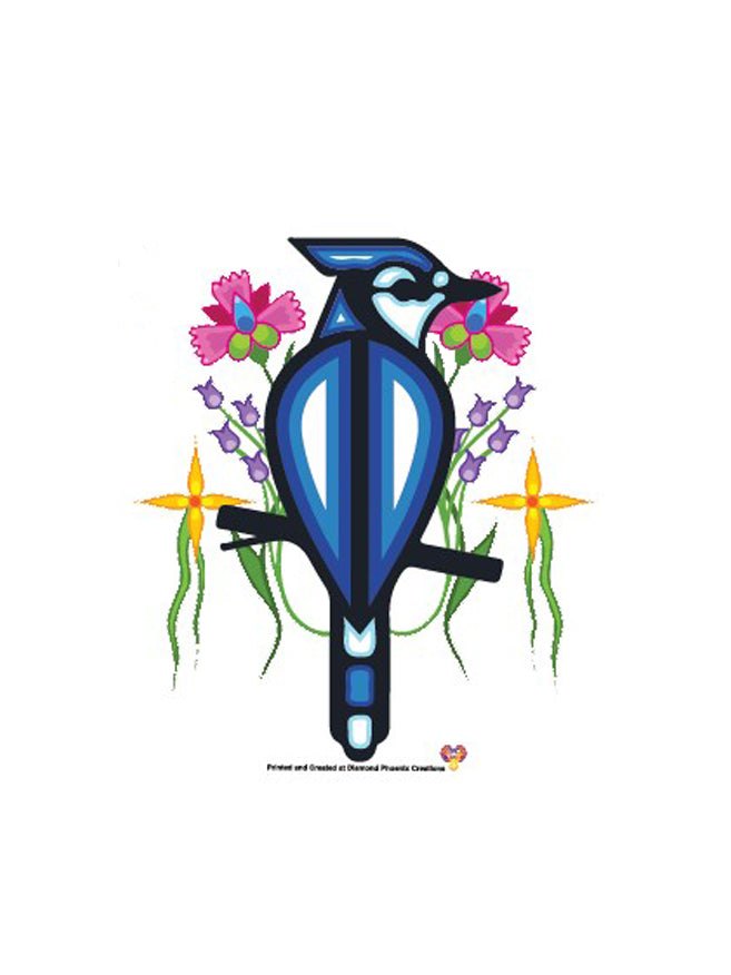 Anishinaabe Floral Animal Decals