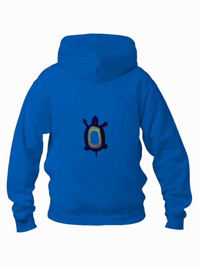Embroidered Turtle Hoody