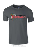 Unapologetically Indigenous Feather Motif T-Shirt