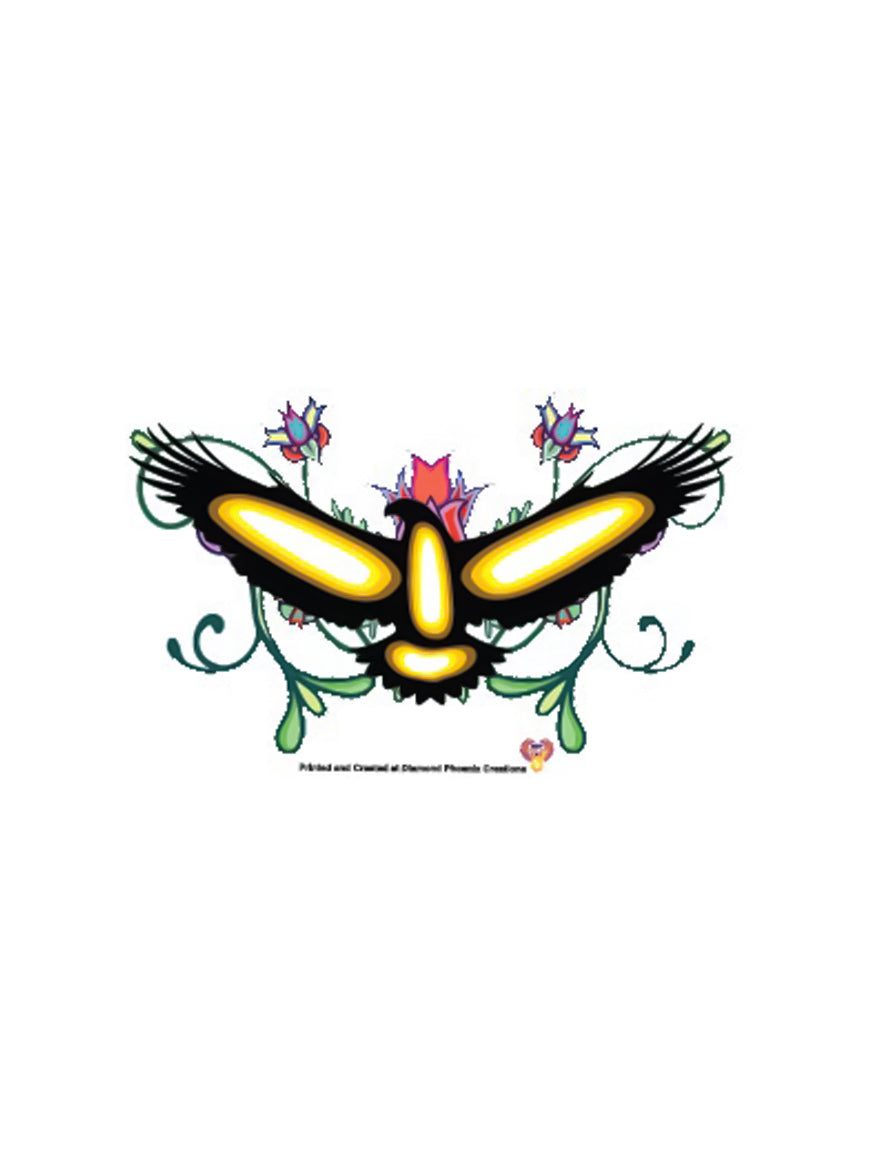 Anishinaabe Floral Animal Decals