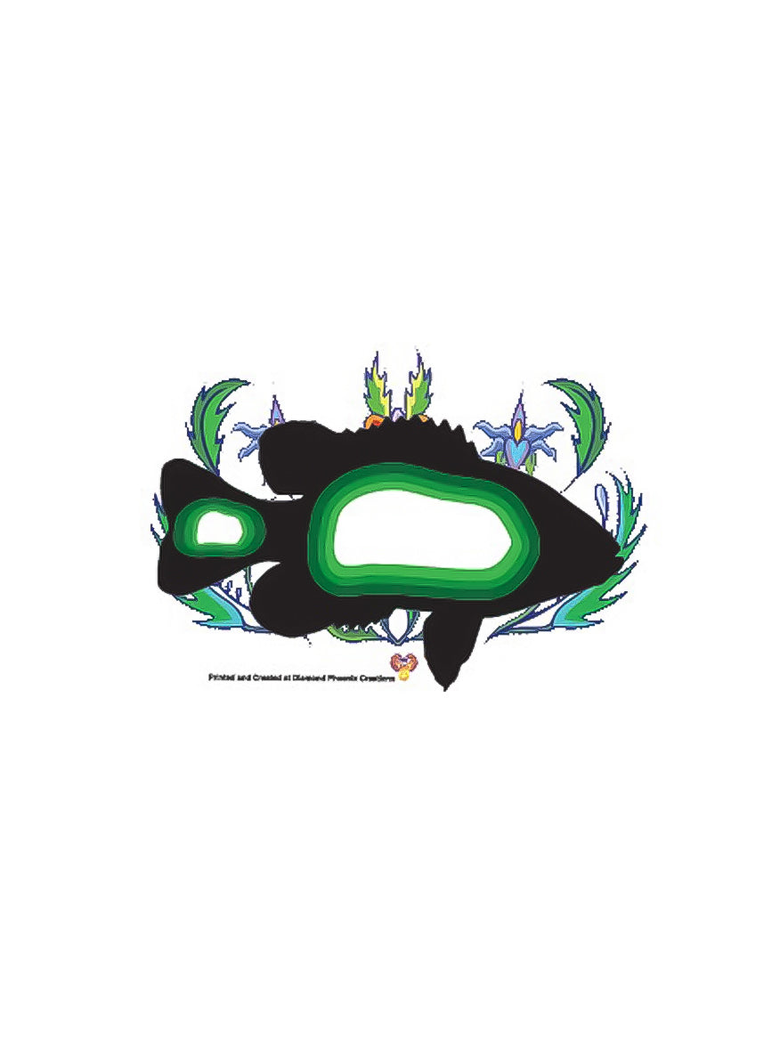 Anishinaabe Floral Animal Decals
