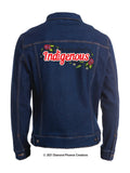 Unapologetically Indigenous Floral Motif Denim Jacket