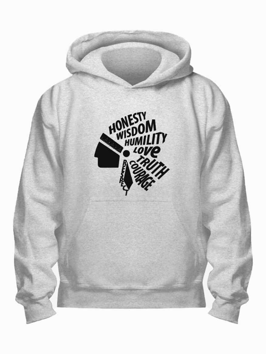 Seven Grandfather Teaching Hoody Copyright Diamond Phoenix Creations