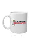 Unapologetically Indigenous Feather Motif Mug