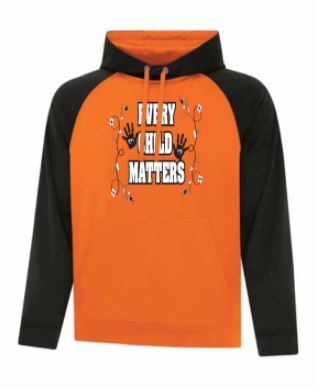 Every Child Matters Hoody Orange and Black