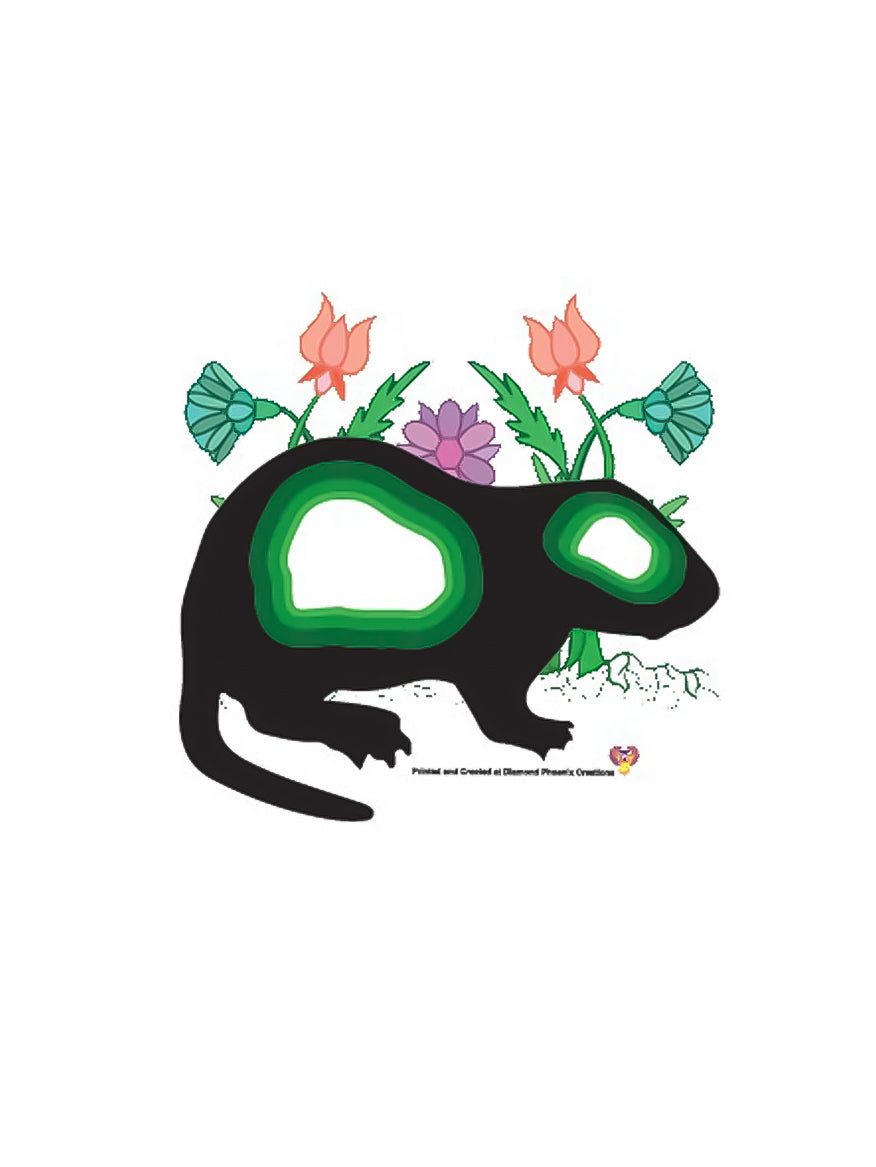 Anishinaabe Floral Animal Decals