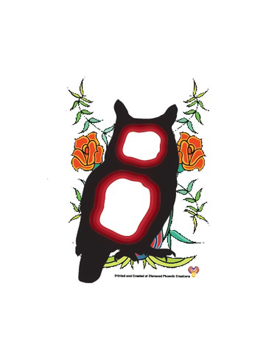 Anishinaabe Floral Animal Decals