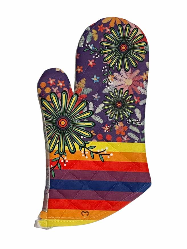 Kokom floral Oven Mitt