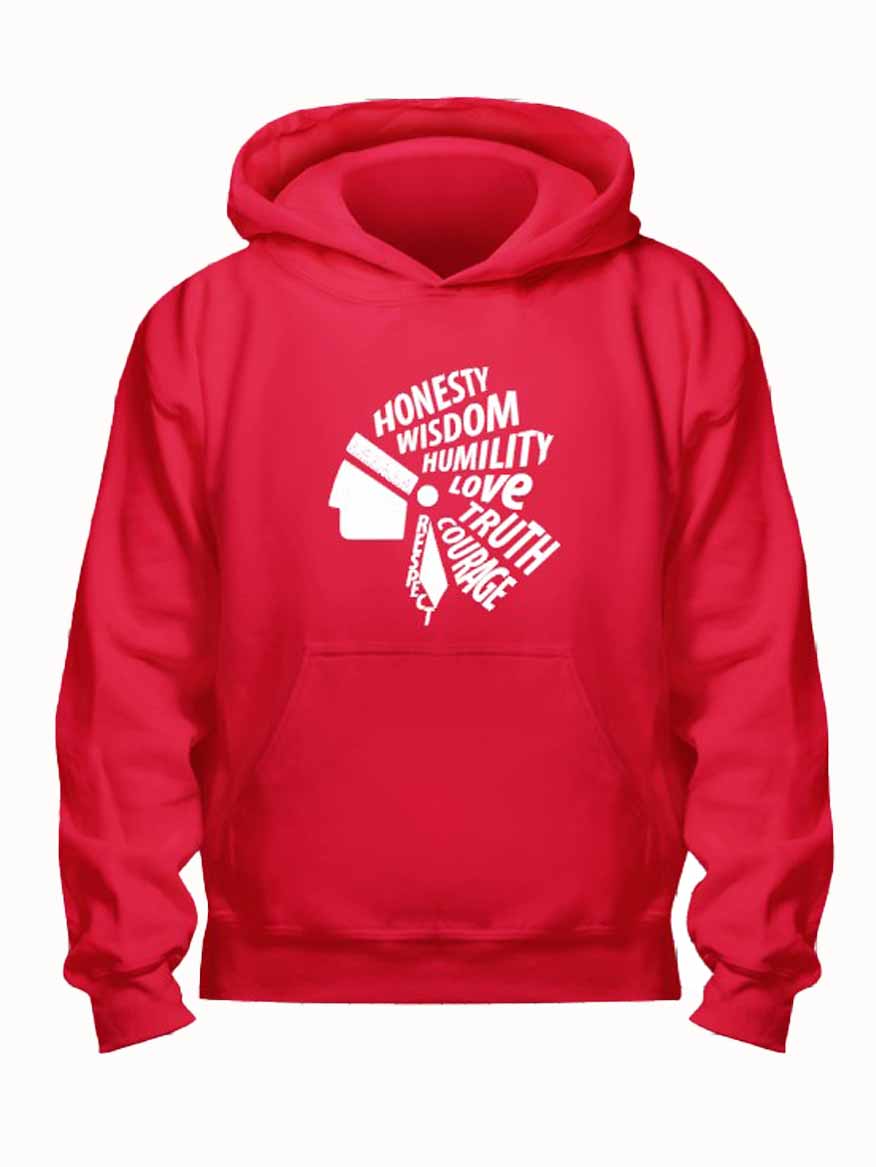 Seven Grandfather Teaching Hoody Copyright Diamond Phoenix Creations