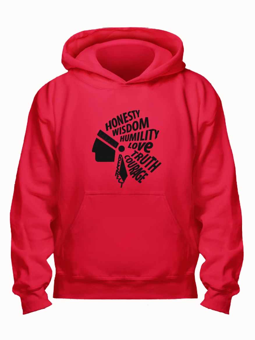 Seven Grandfather Teaching Hoody Copyright Diamond Phoenix Creations