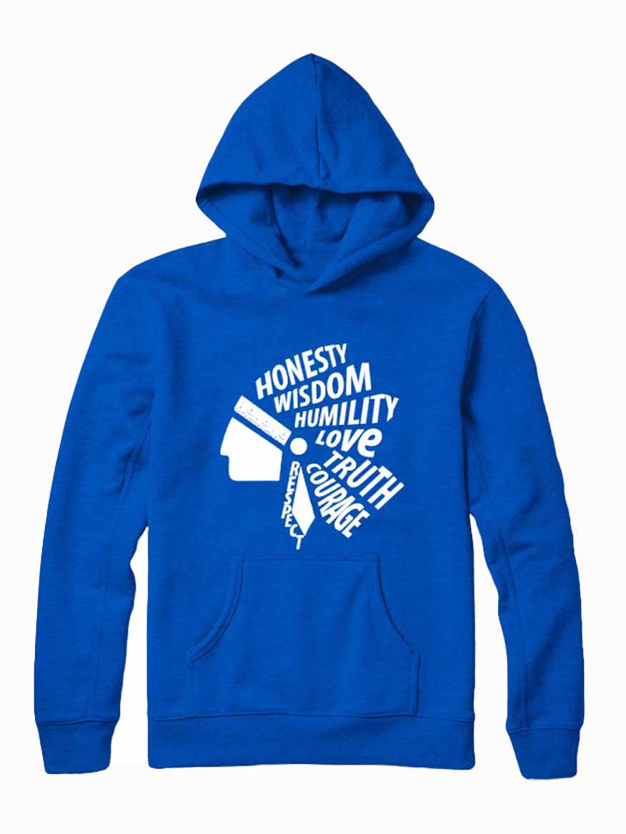 Seven Grandfather Teaching Hoody Copyright Diamond Phoenix Creations