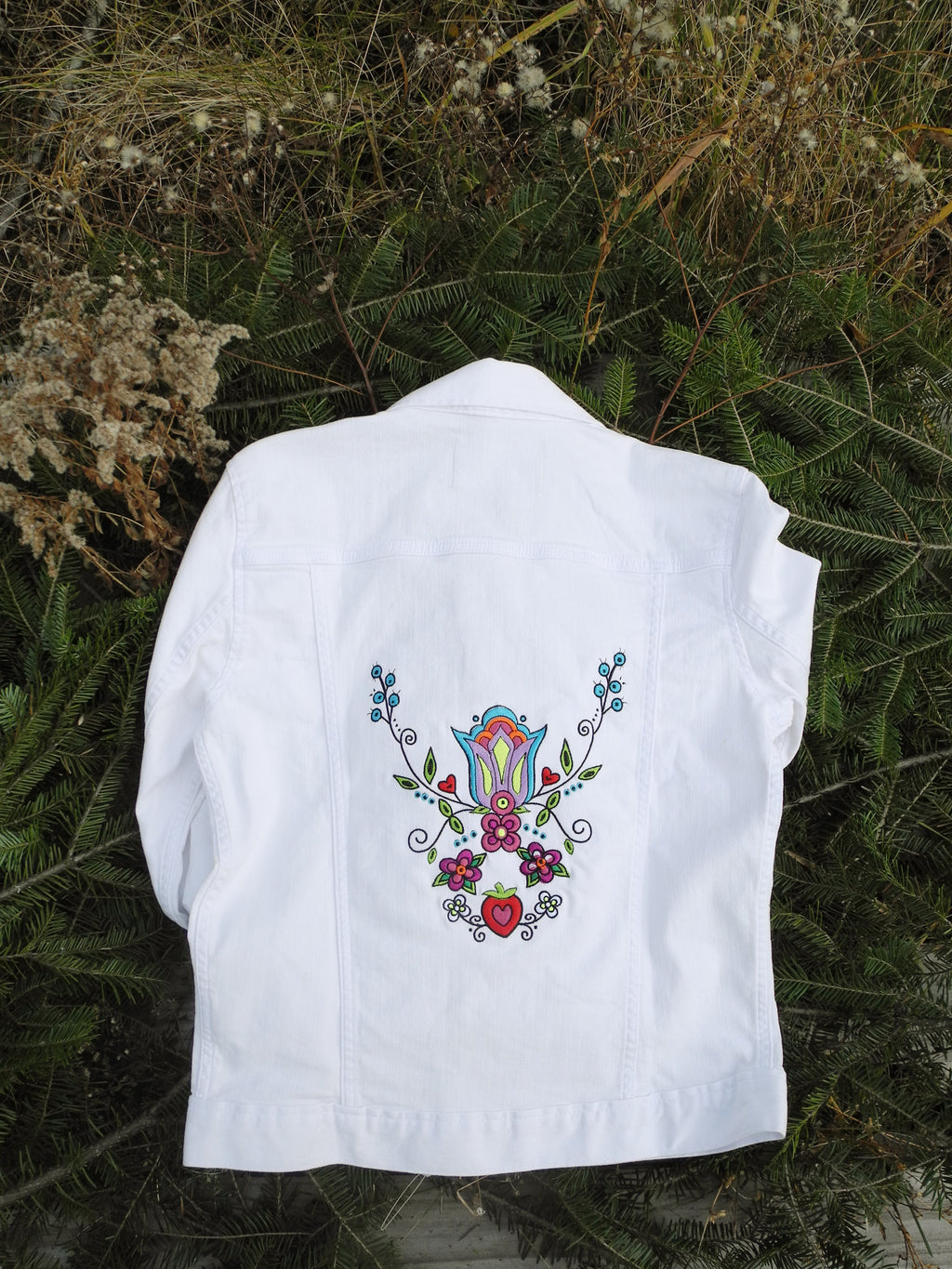Embroidered Jean Jacket