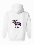 Embroidered Moose Hoody